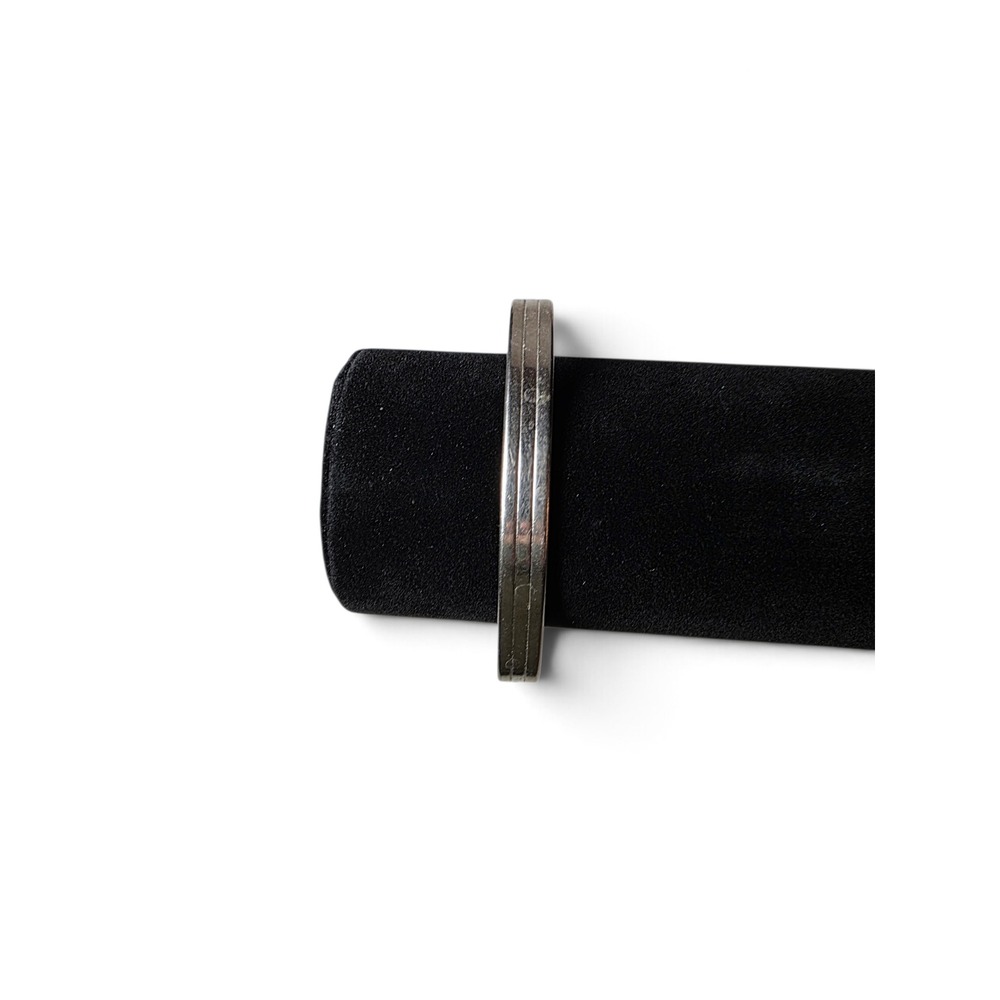 Vintage Magnetic Therapy Cuff Bracelet 24K Electro Plated L/XL Mens Womens - Picture 6 of 7
